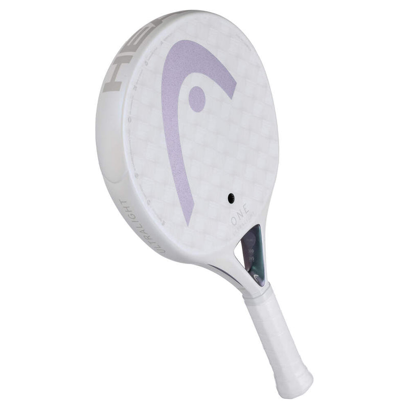 Head One Superlight Padel Racquet (White)