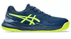 Asics Gel-Resolution 9 Junior (Mako Blue/Safety Yellow)