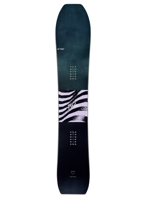 Yonex Glide 24 Snowboard (Black/Purple)