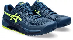 Asics Men's Gel-Resolution 9 (Mako Blue/Yellow)