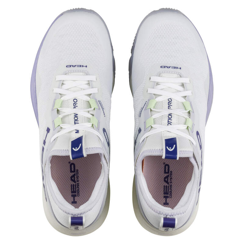 Head Women's Motion Pro Padel (White/Lavender)