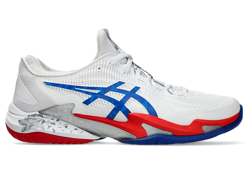 Asics Men's COURT FF 3 NOVAK  (White/ASICS Blue)