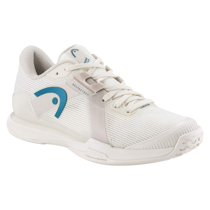 Head Women's Sprint Pro 4.0 (Off White/Teal)