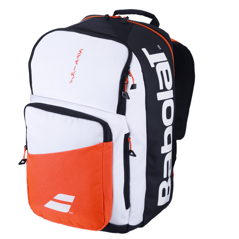 Babolat Pure Strike Backpack v4 (White/Black/Red)